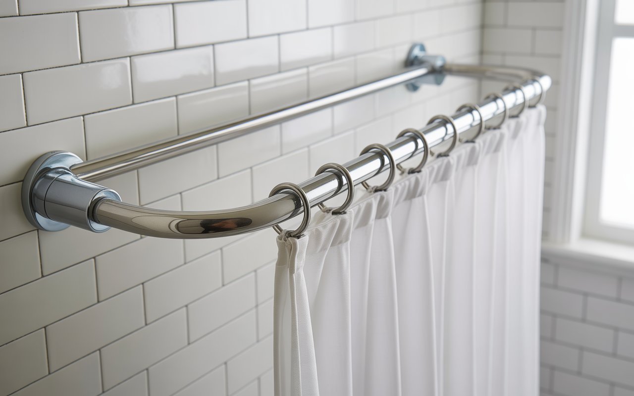 Shower curtain Rod