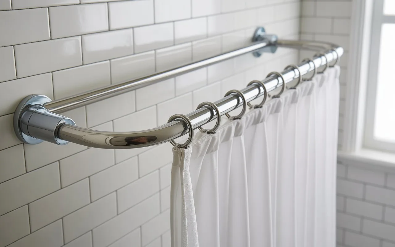 Shower curtain Rod