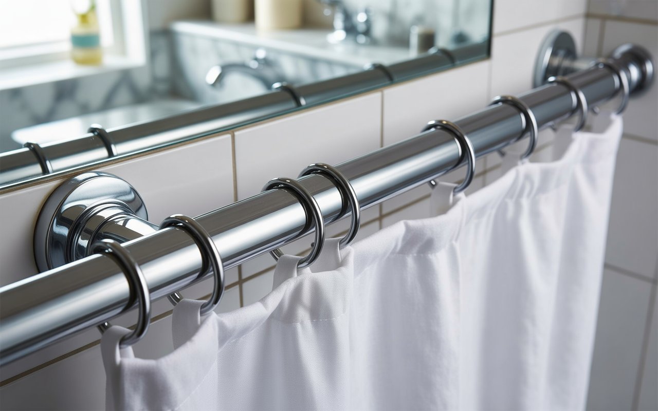Shower curtain Rod