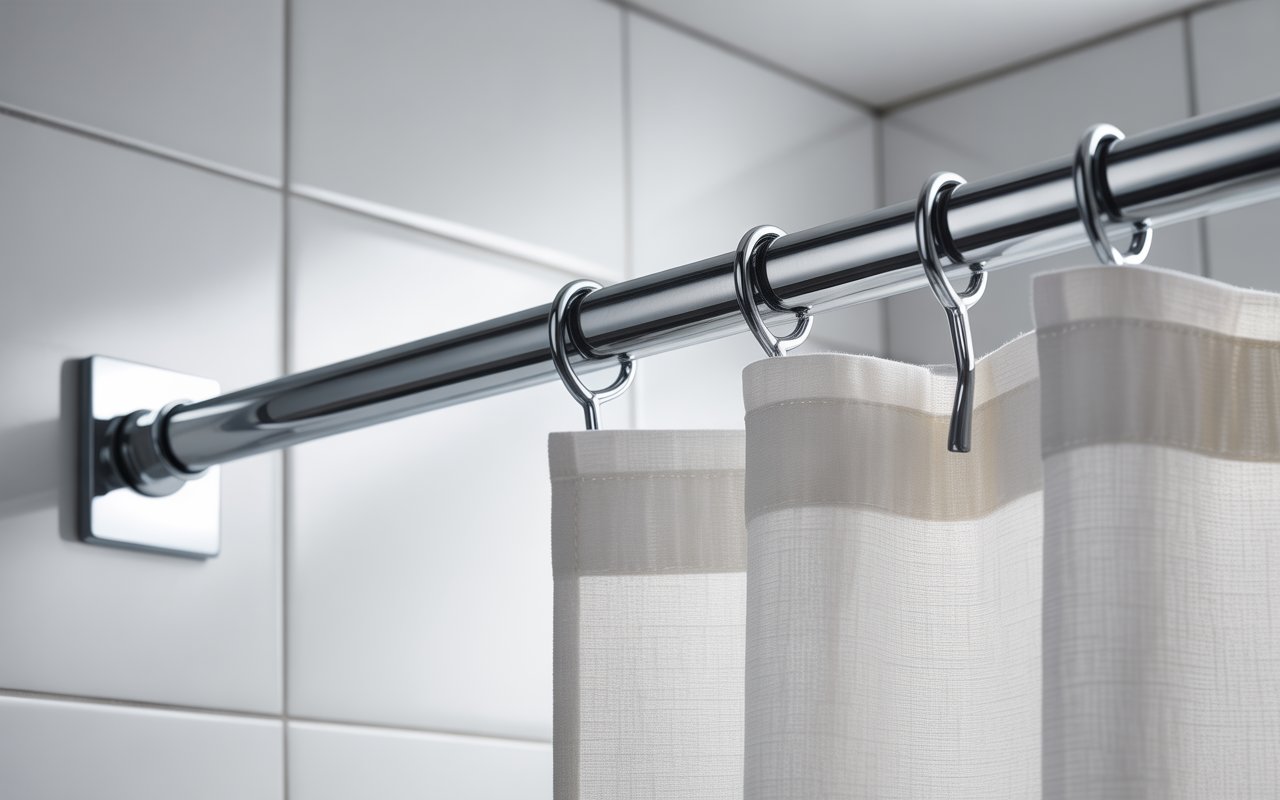 Shower curtain Rod