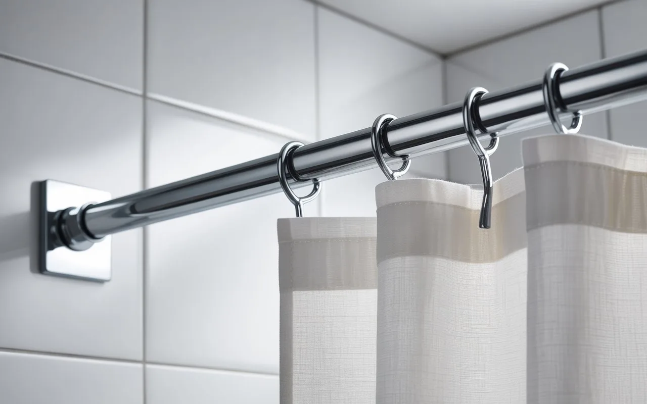 Shower curtain Rod