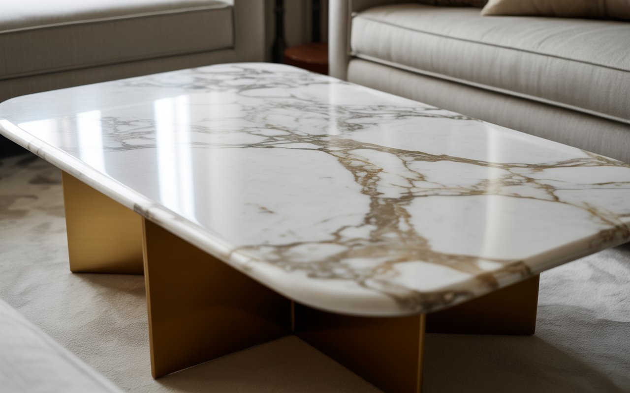 marble coffee table