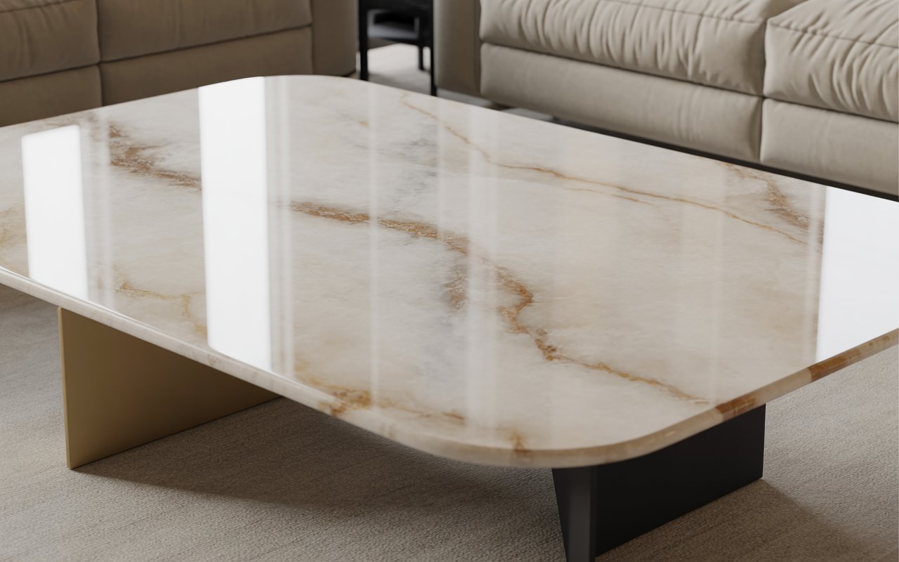 marble coffee table