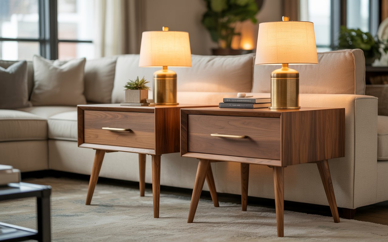 end tables for living room