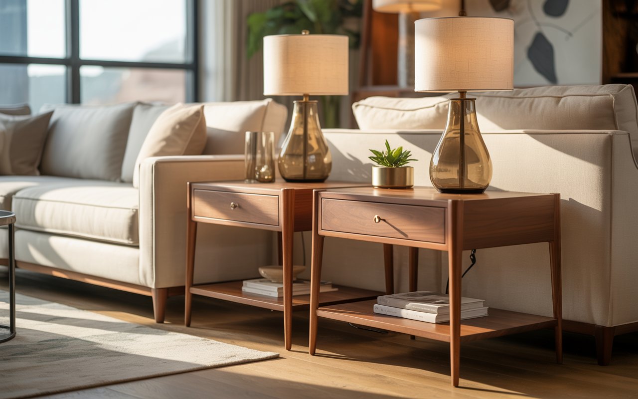 end tables for living room