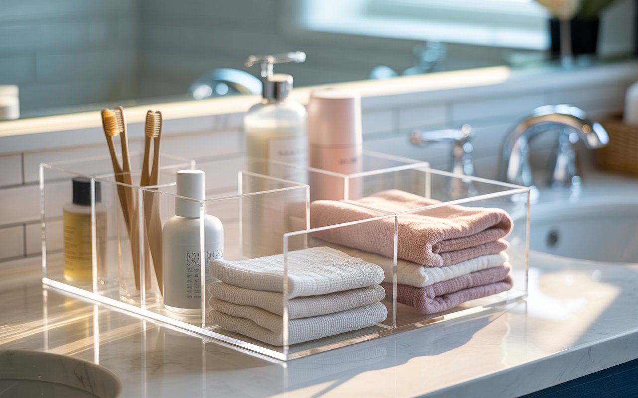 bathroom organizer