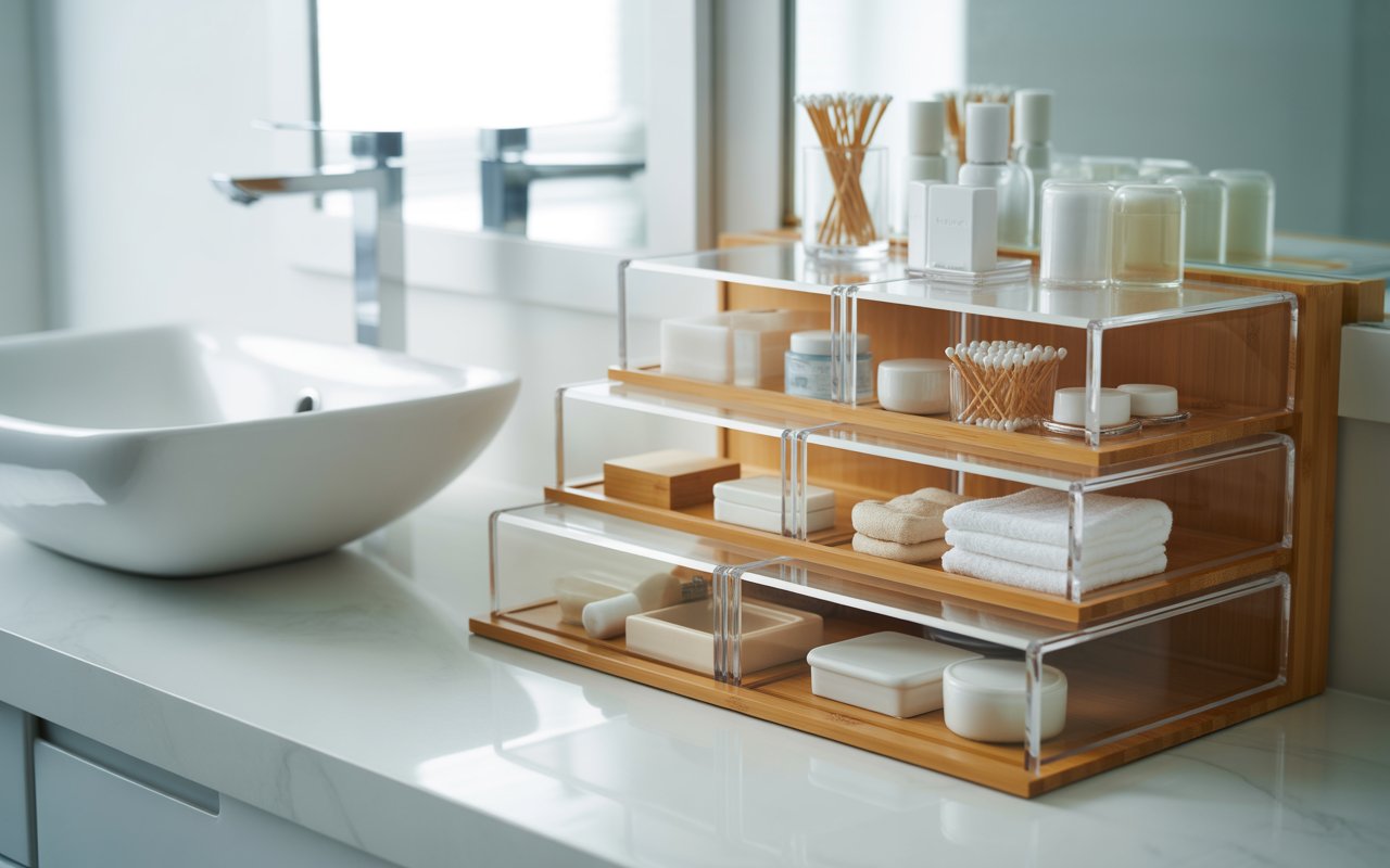 bathroom organizer