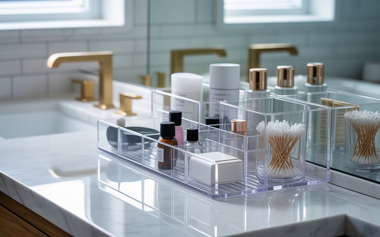 bathroom organizer