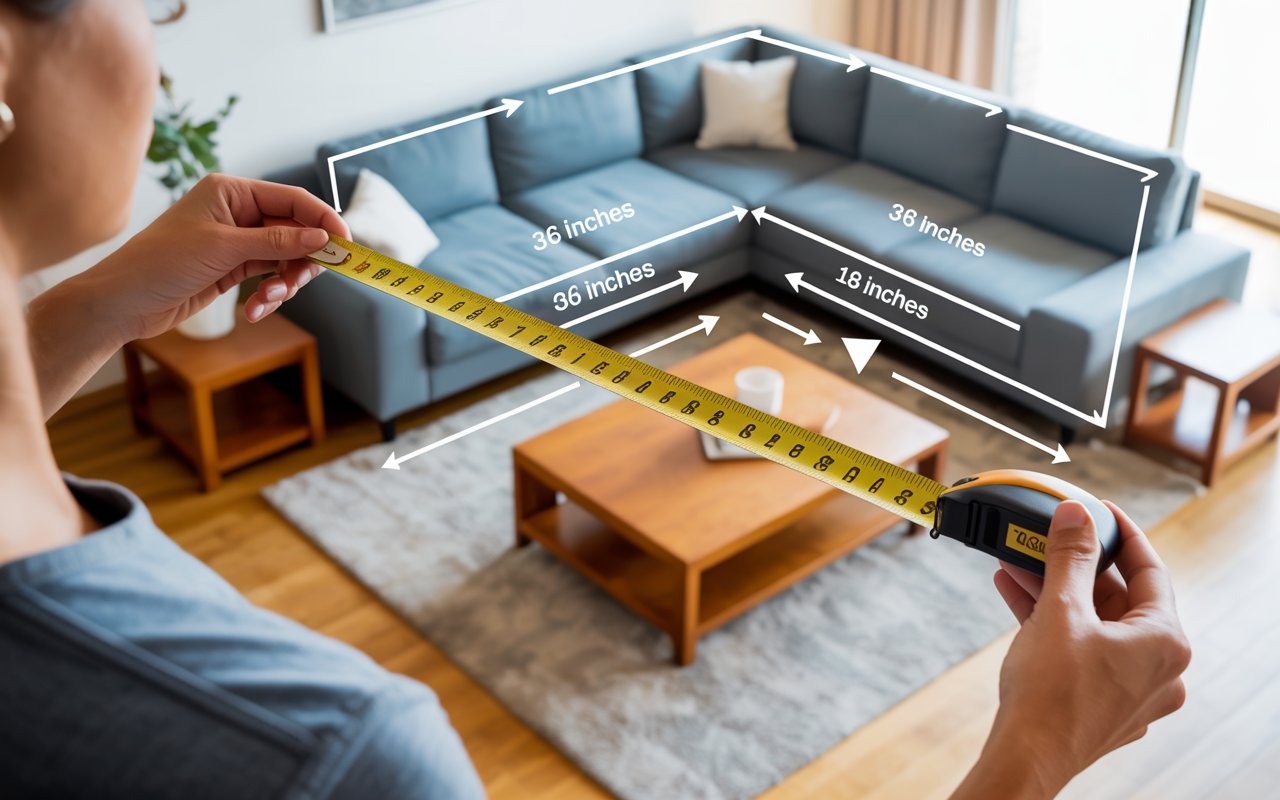 How to measure room for furniture