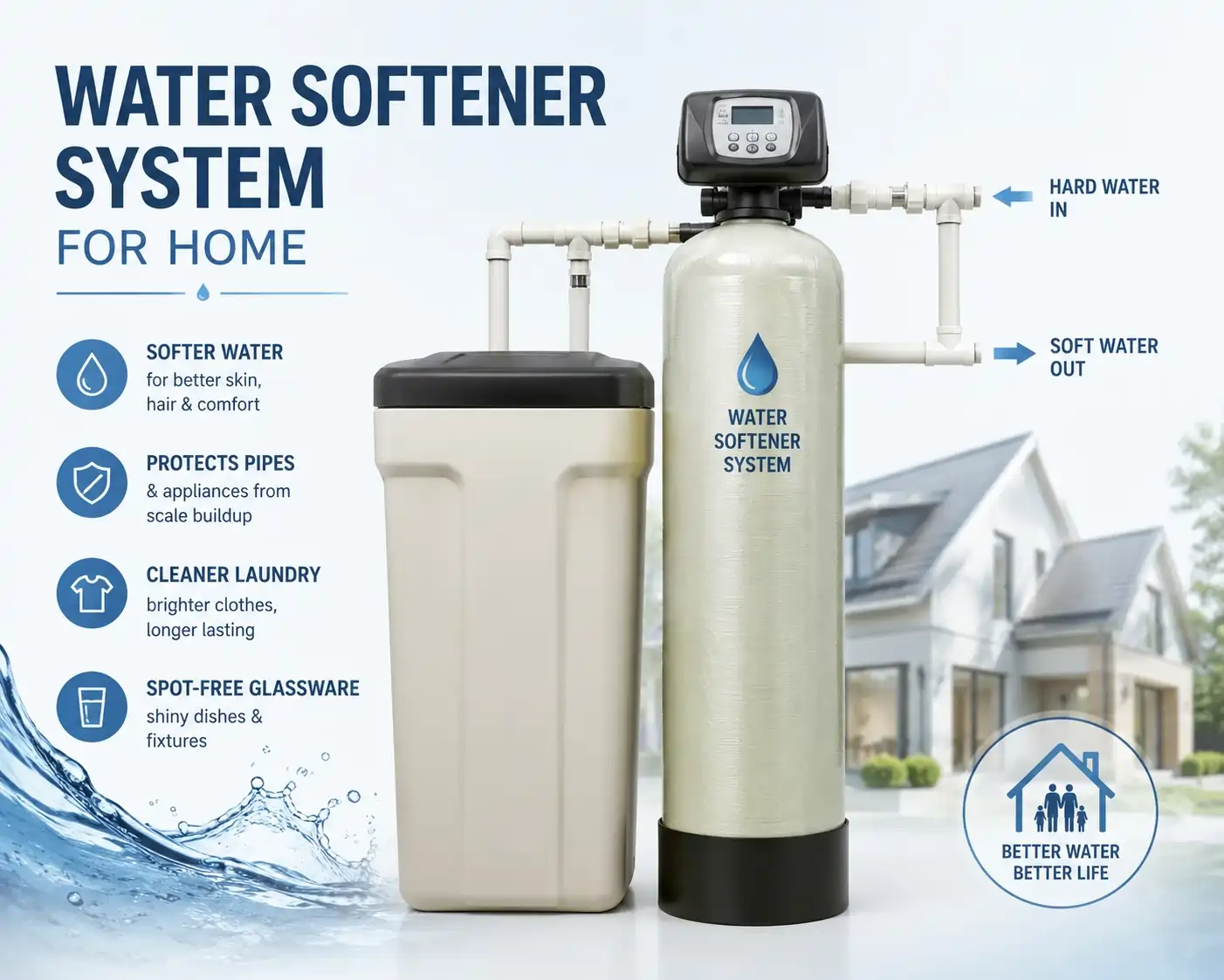 water softener system for home