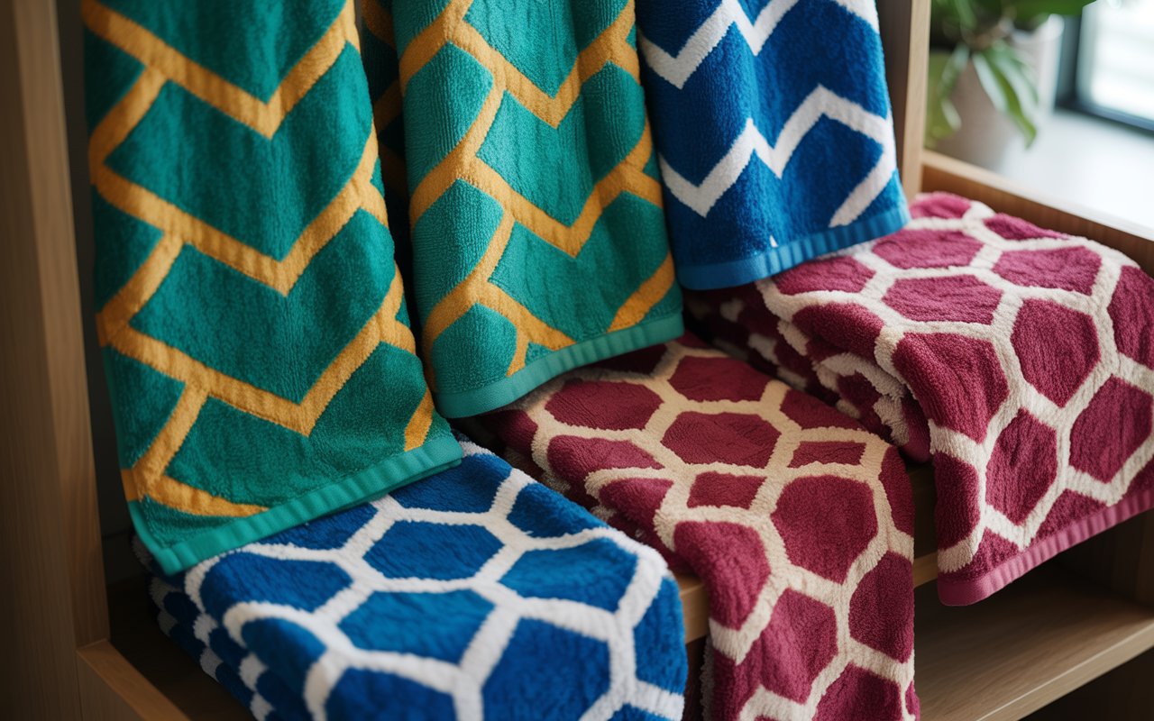Geometry Towels: The Stylish Blend of Design, Comfort, and Everyday Function